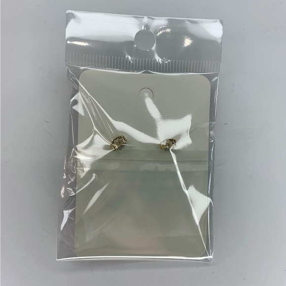 Ruby and diamond flower earrings - Picture 2 of 2